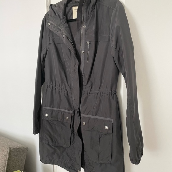 Abercrombie & Fitch | Grey spring coat - Picture 1 of 4